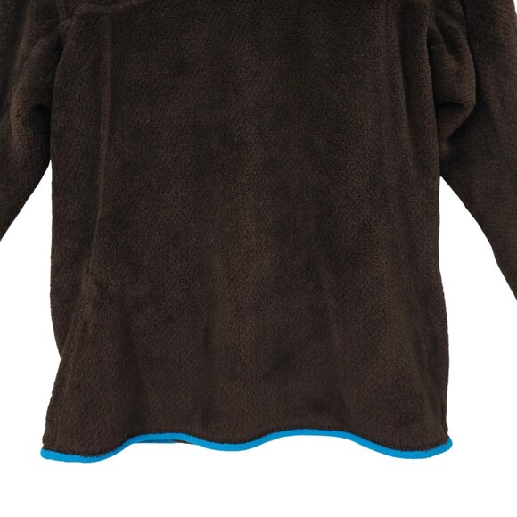 Patagonia Re-Tool Snap-T Fleece Pullover Womens Sz S Polartec Dark Walnut Brown - Picture 15 of 16